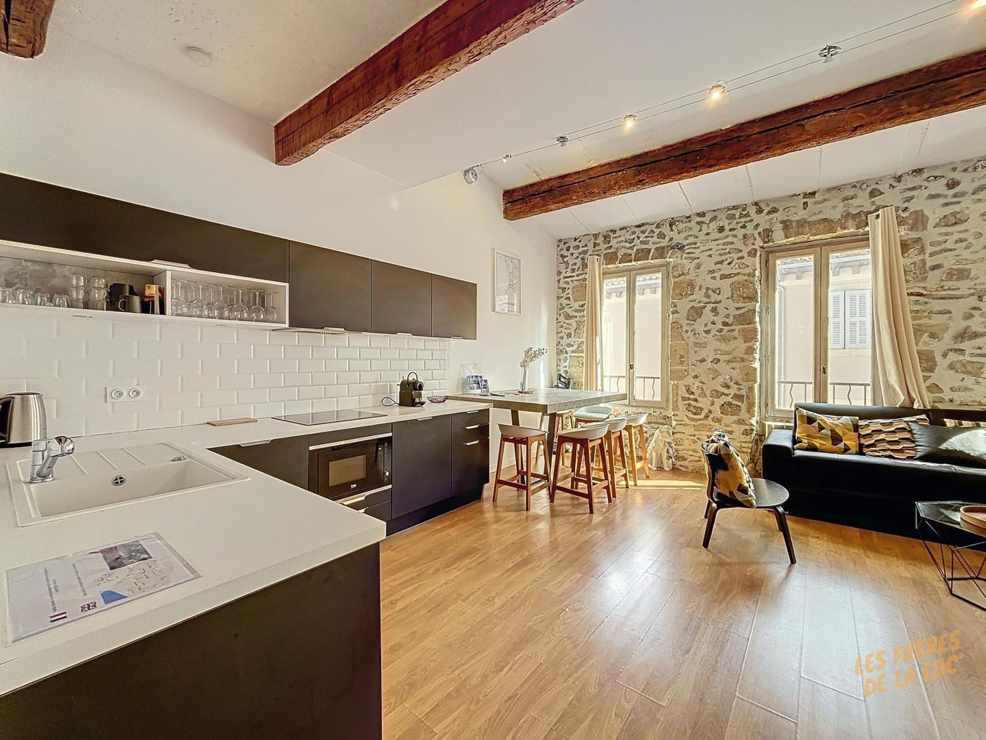 Charmant Appartement Au Vieux-Port - Climatisation - Les Freres De La Loc' Marseille Extérieur photo